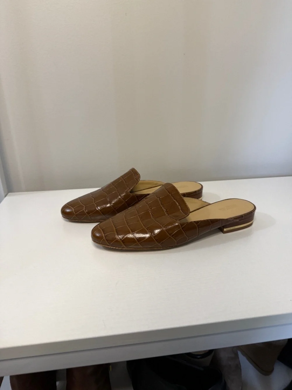 Michael Kors Brown Loafers Size 10